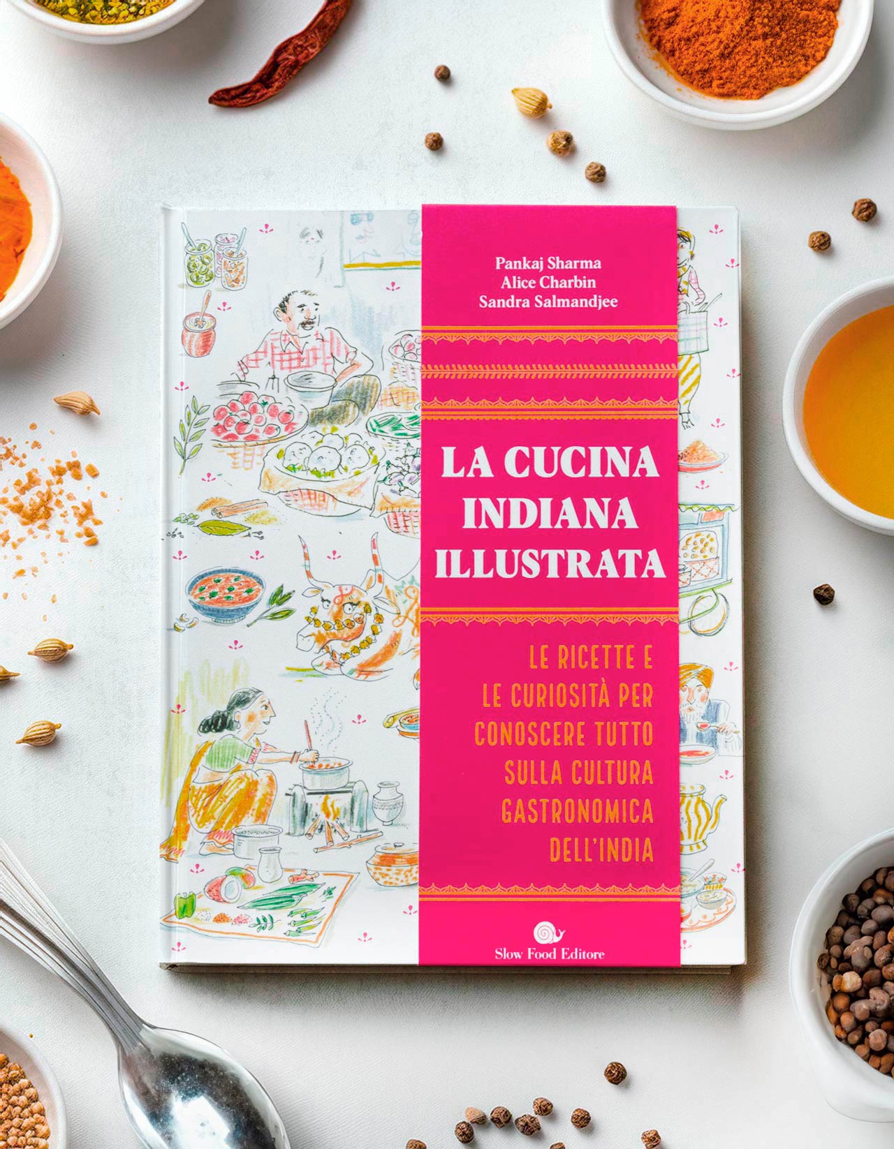 La cucina indiana illustrata: un viaggio tra spezie, tradizioni e sapori