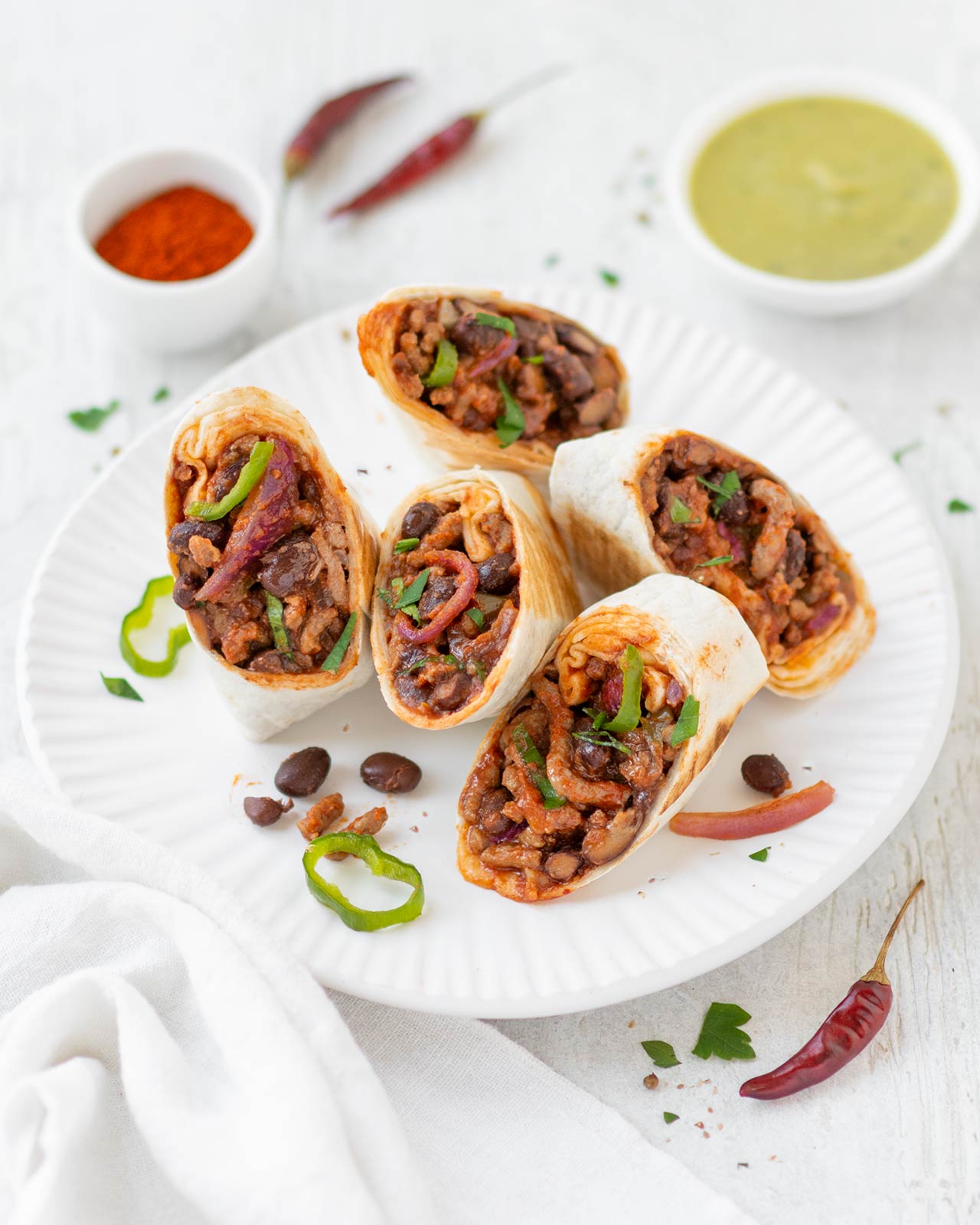 Burrito di carne con fagioli: ricetta tex mex facile e completa