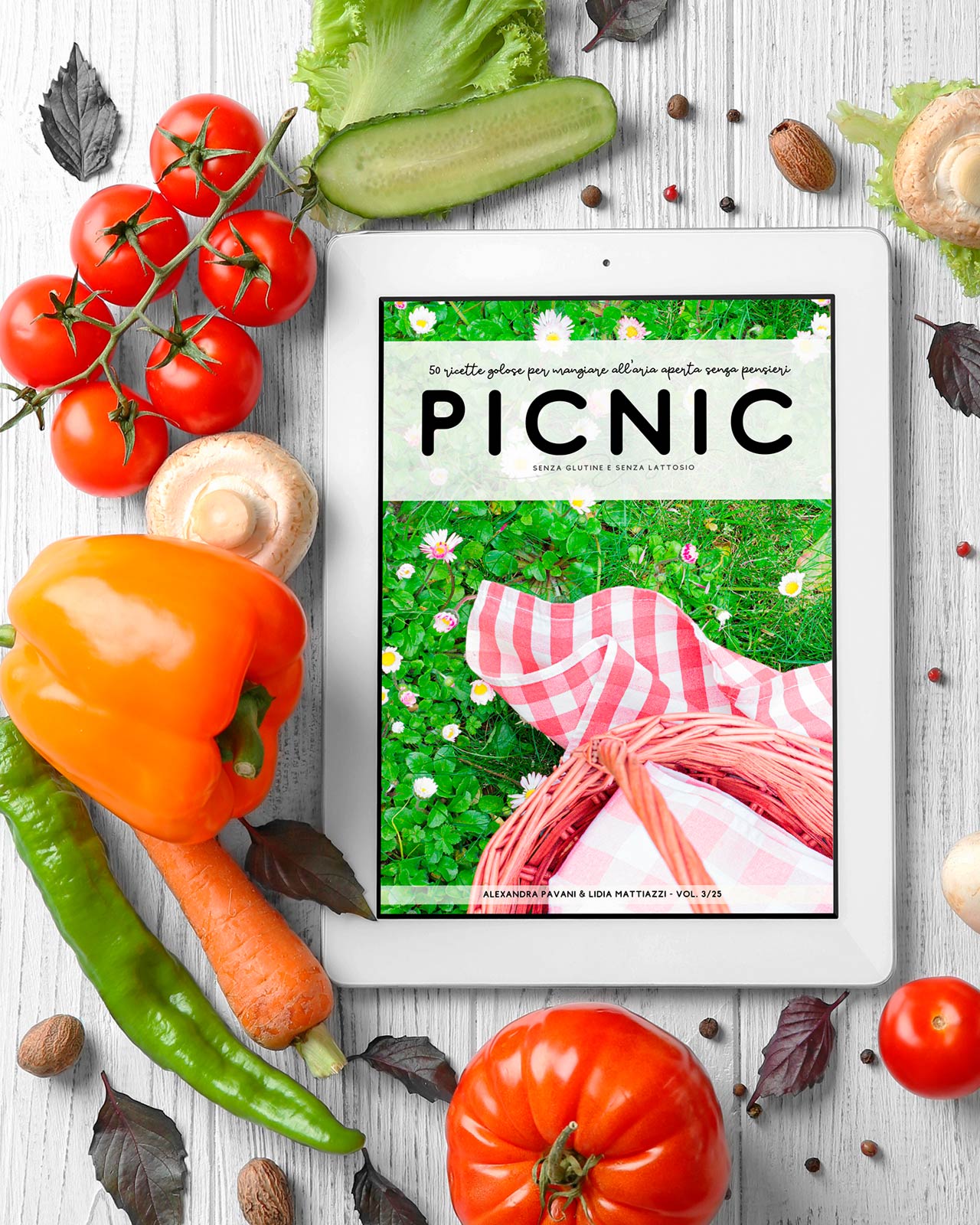 Pic-nic: un ebook di ricette senza glutine e senza lattosio