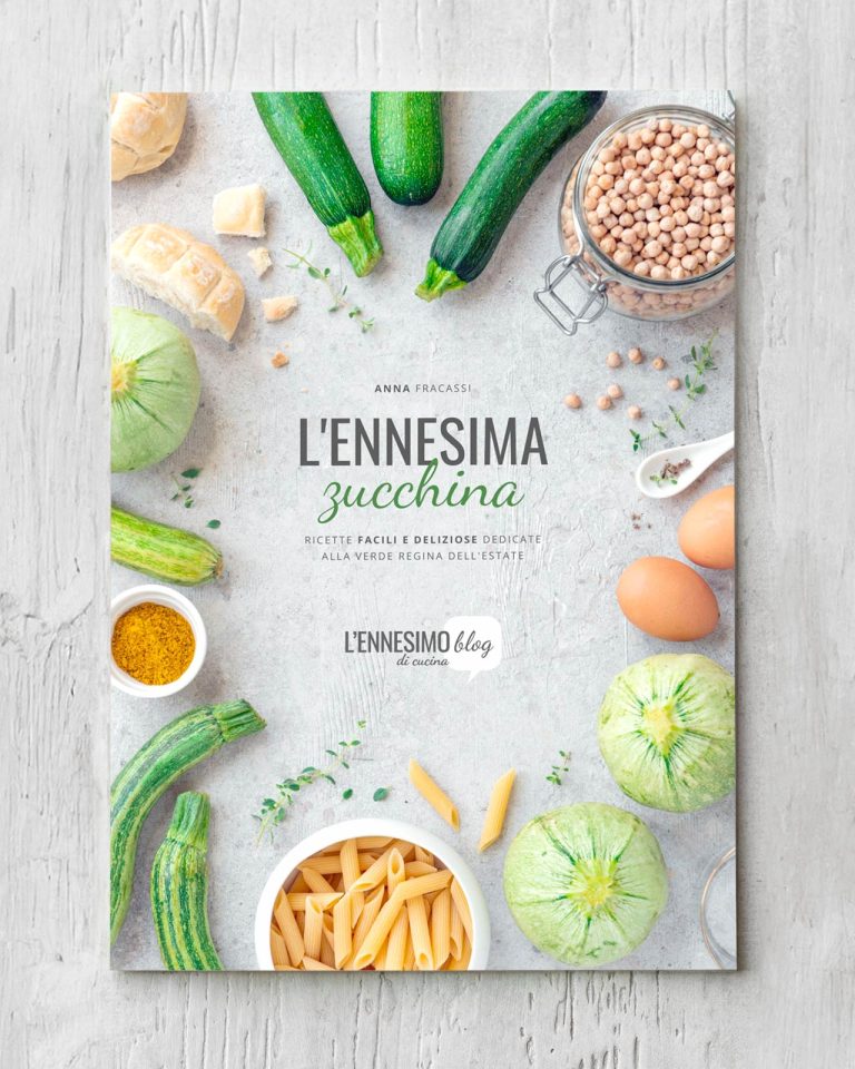 L'ennesima zucchina, il mio nuovo quaderno di ricette disponibile su Amazon