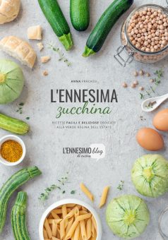 L'ennesima zucchina, il mio nuovo quaderno di ricette disponibile su Amazon
