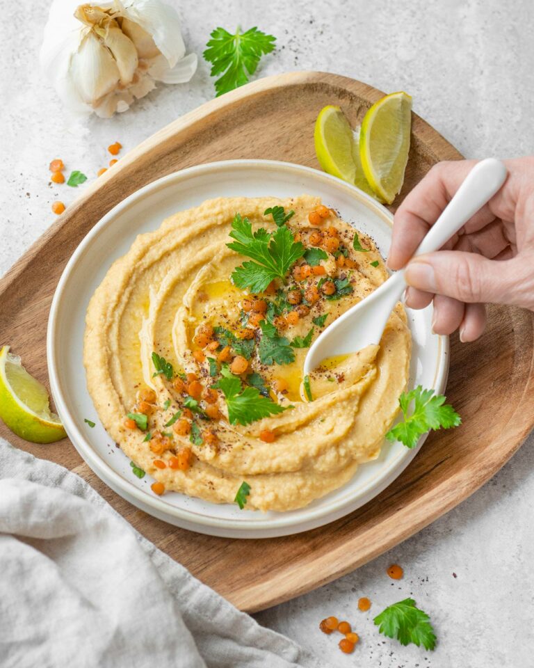 Come preparare un hummus di lenticchie rosse delizioso
