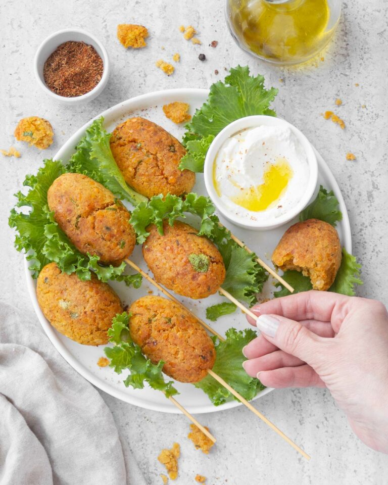 Kofta vegetariane di lenticchie rosse super spicy